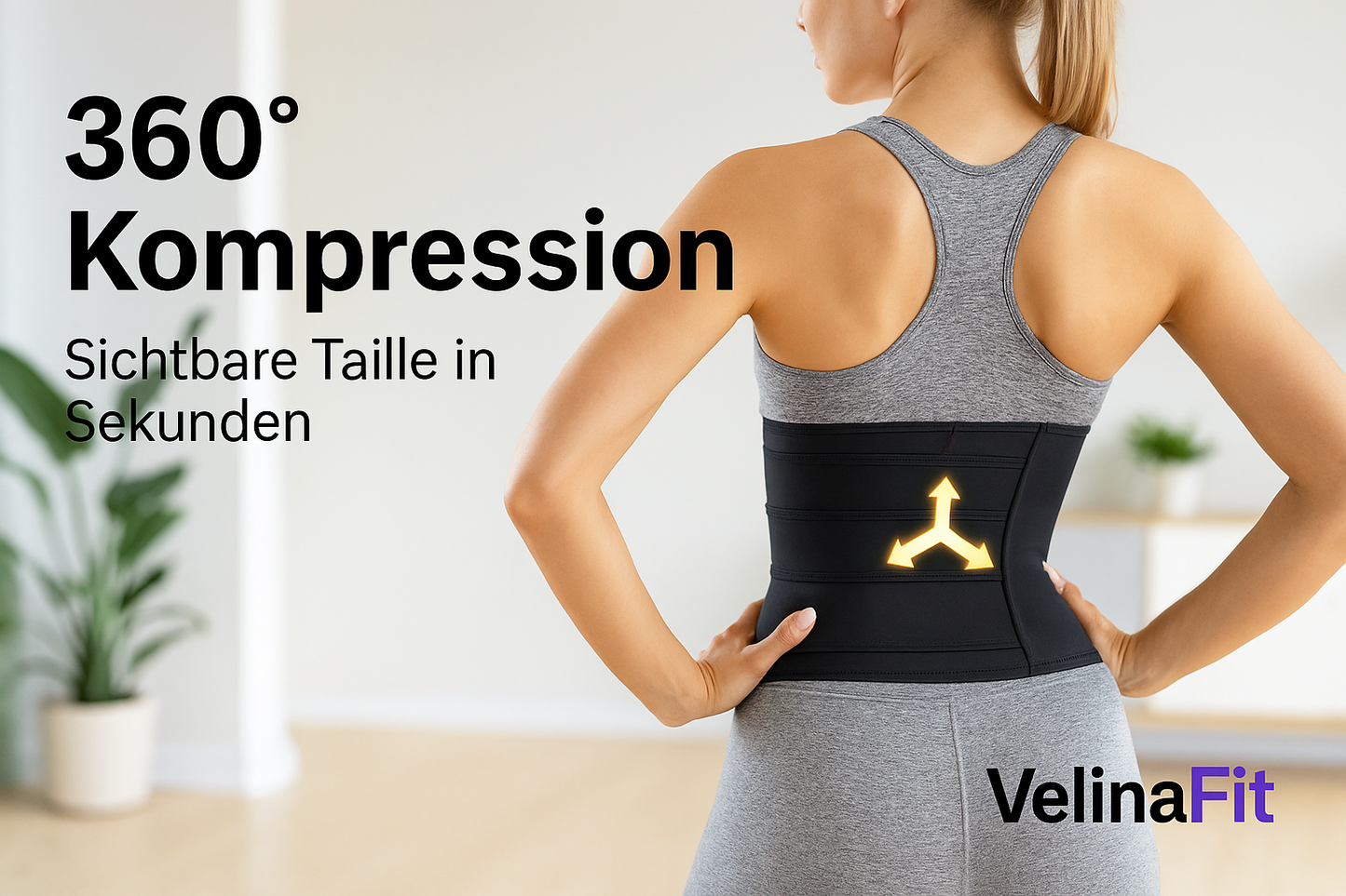 VelinaFit™ Slim Belt – Formende Taille &amp; Stütze für den Alltag