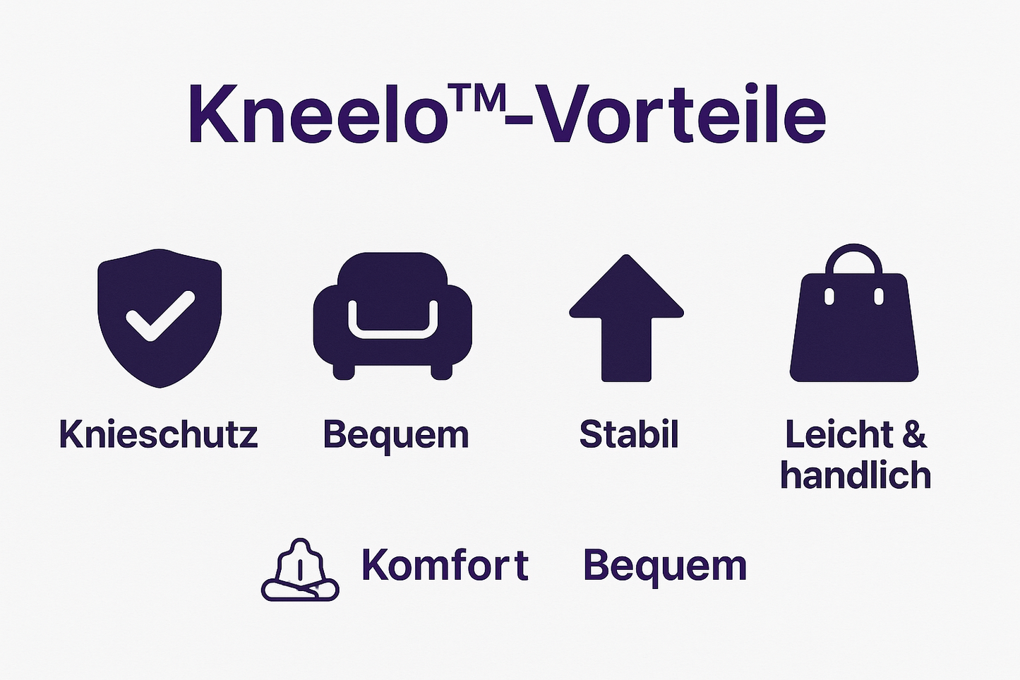 Kneelo™ Pad – Schutz &amp; Komfort für deine Knie