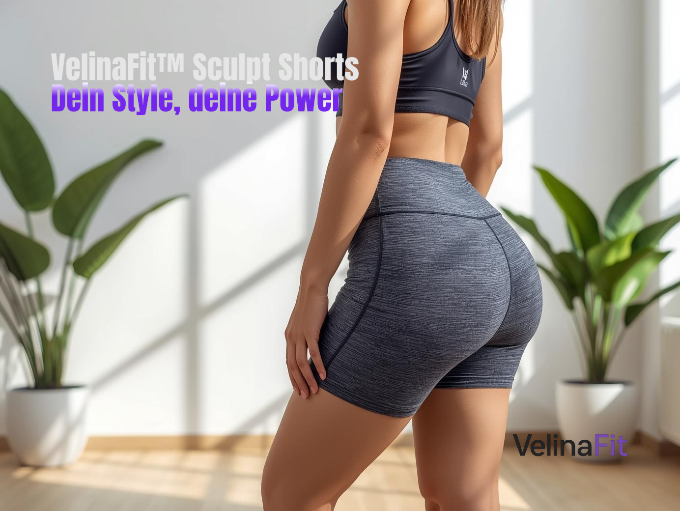 VelinaFit™ Sculpt Shorts – Figurformend, bequem & stylisch