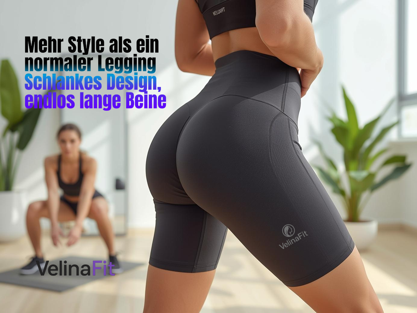 VelinaFit™ Sculpt Shorts – Figurformend, bequem & stylisch