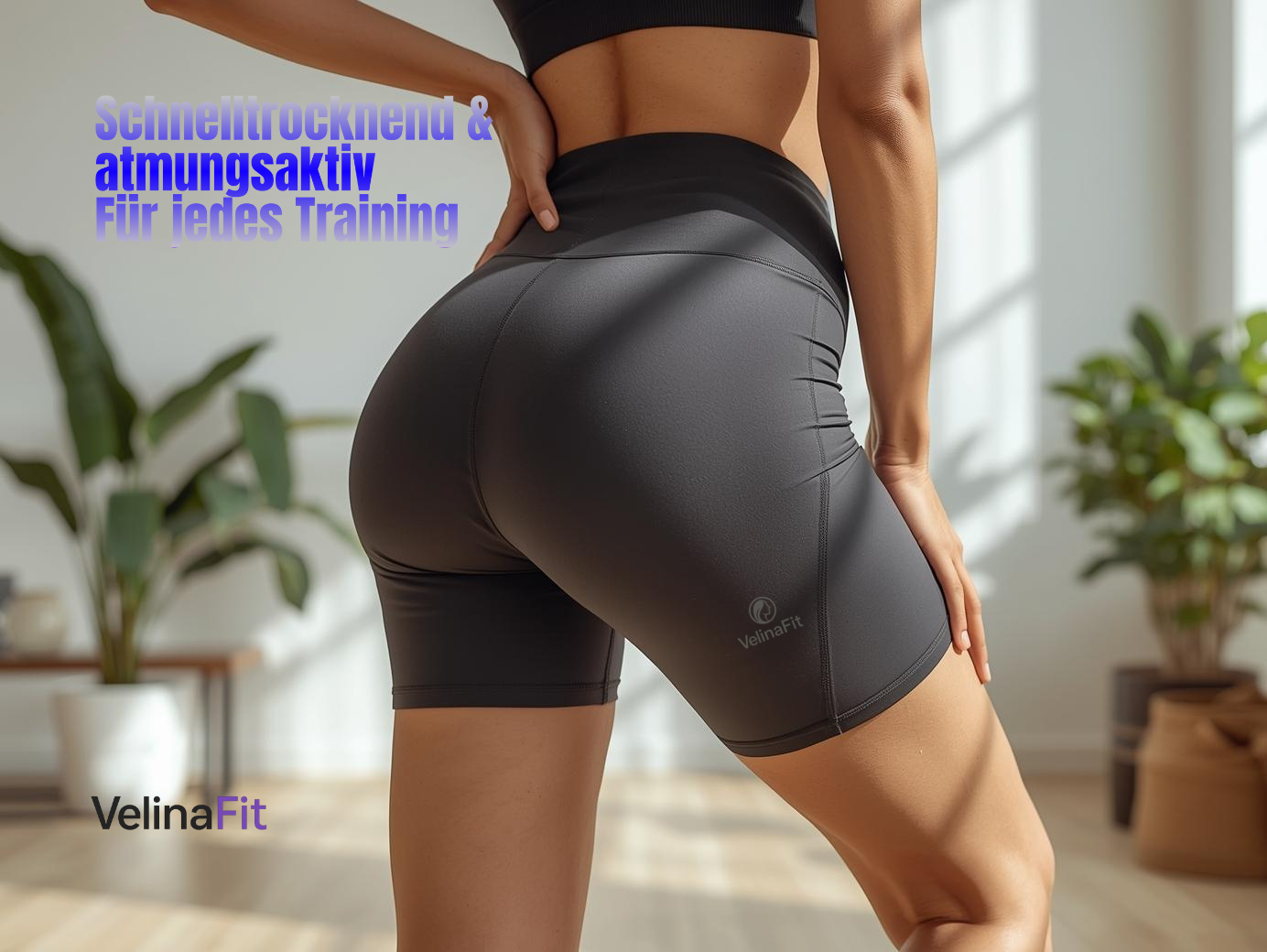 VelinaFit™ Sculpt Shorts – Figurformend, bequem & stylisch